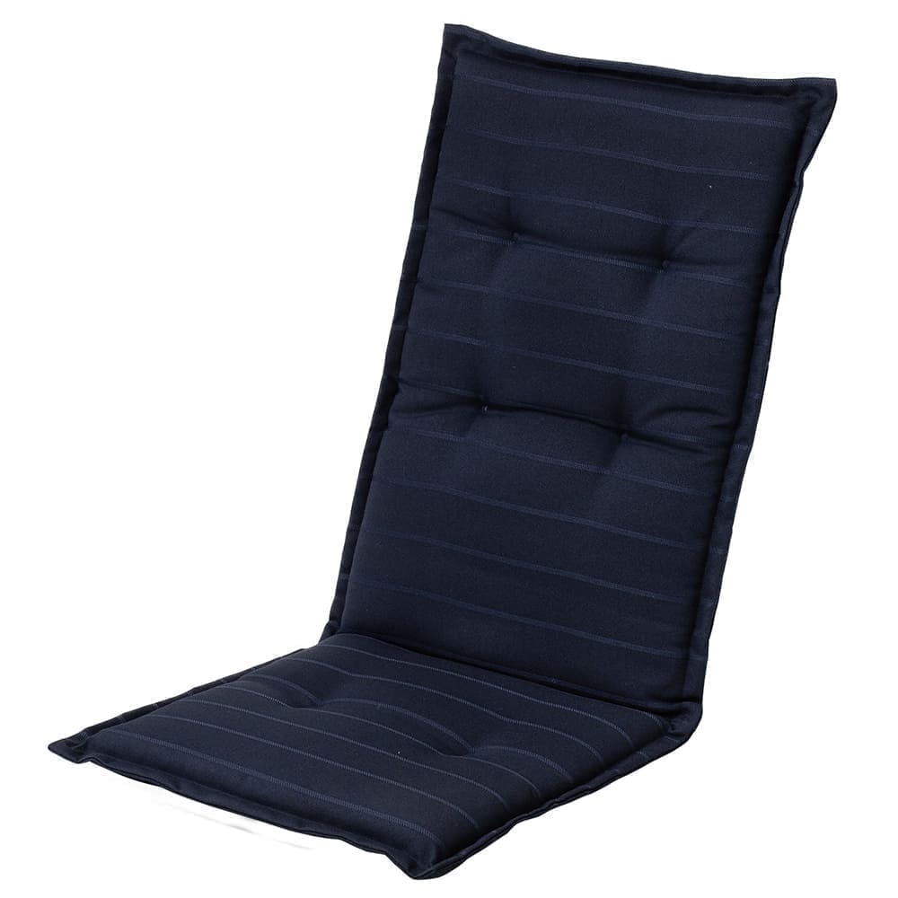 Woody Navy Blue High Back Cushion VB