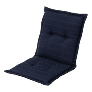 Woody Navy Blue Low Back Cushion VB