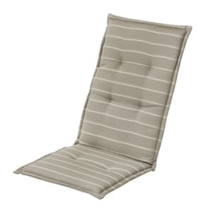Woody Taupe High Back Cushion VB