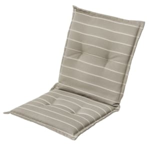 Woody Taupe Low Back Cushion VB