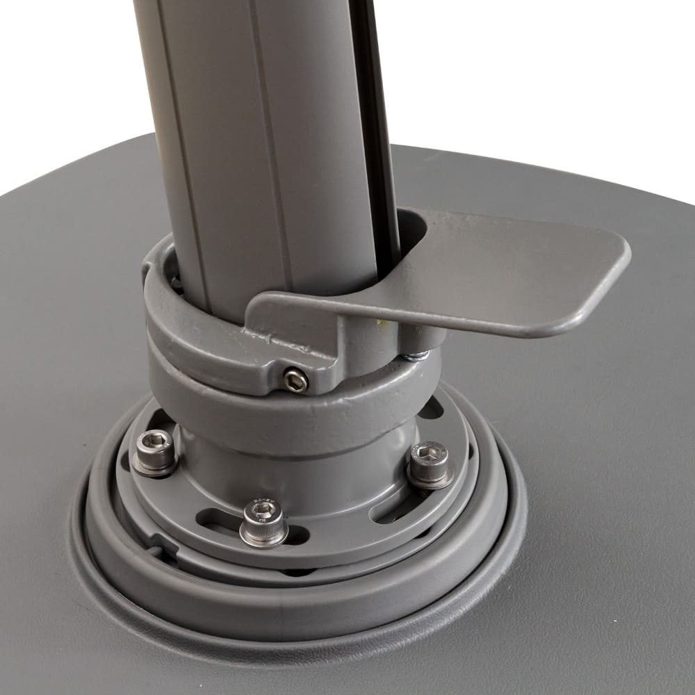 3x3m Sling Umbrella Base Close Up VB