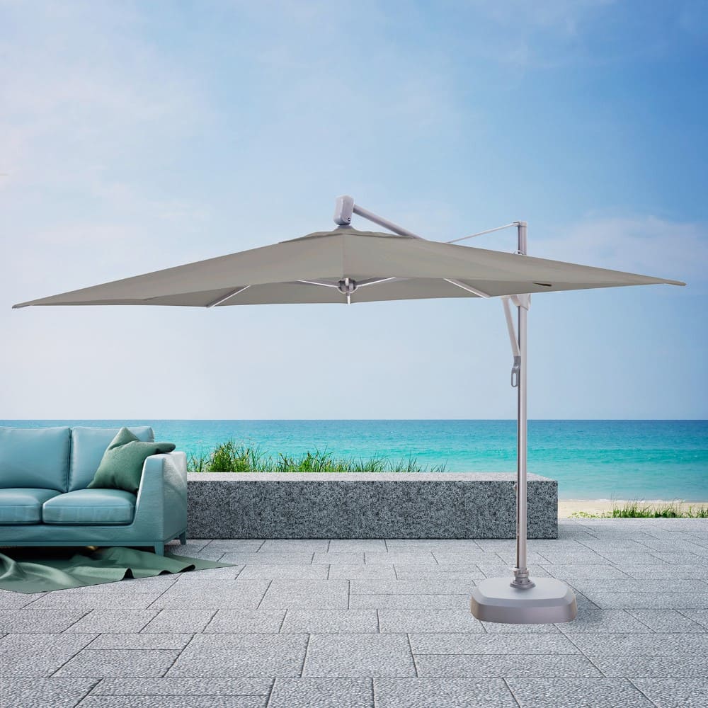 3x3m Sling Umbrella Boulder Lifestyle VB