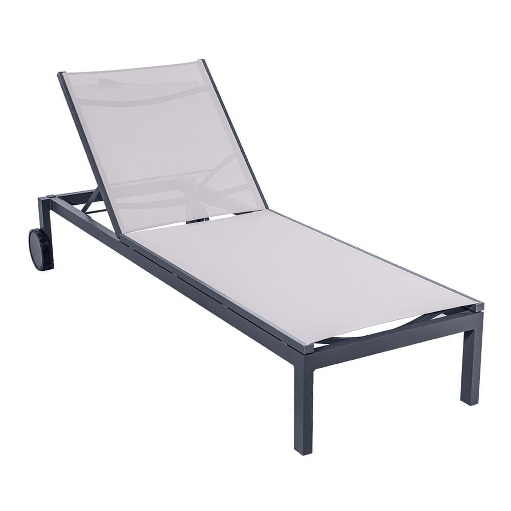 Roxy Sun Lounger Charcoal Light Grey VB