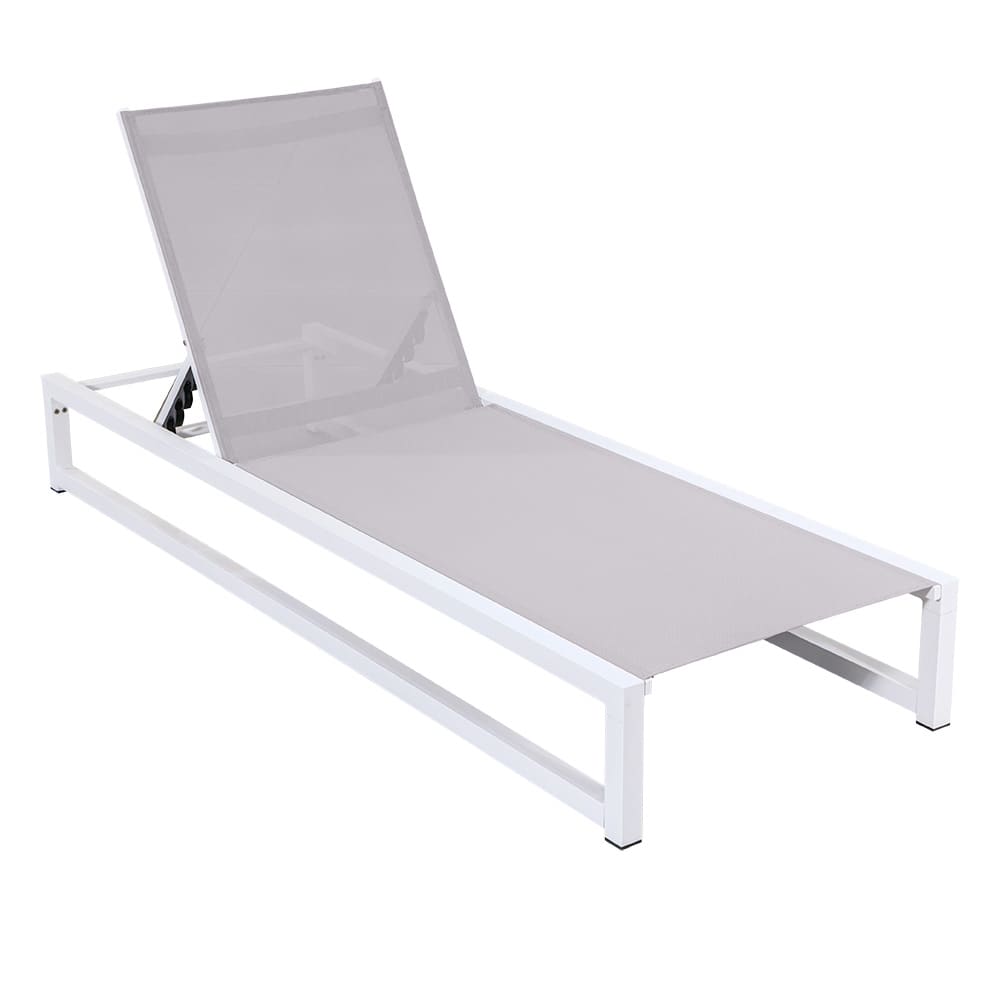Valentino Sun Lounger White Light Grey VB
