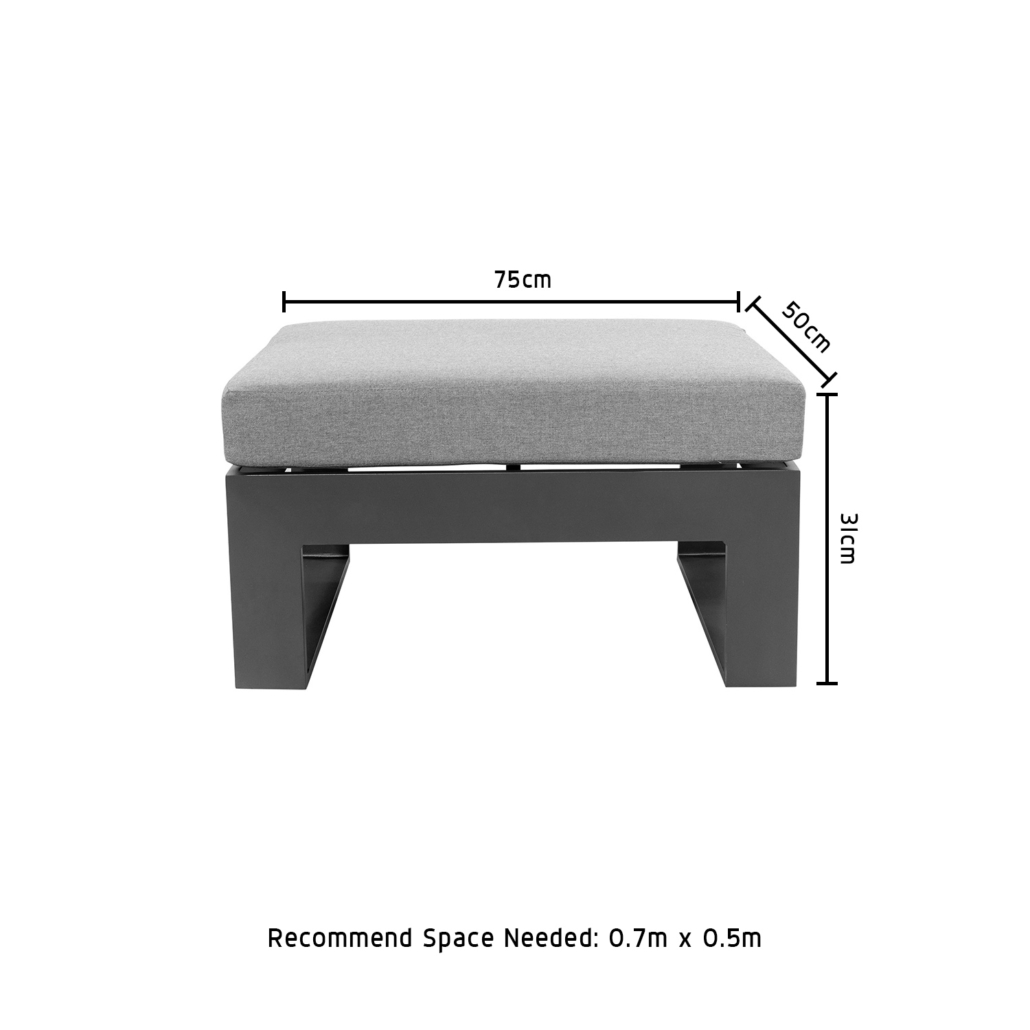 Palm ottoman