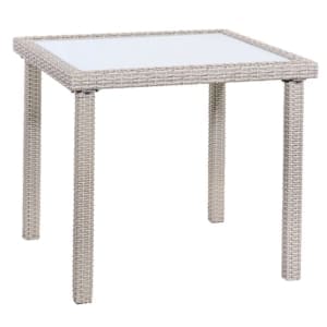 Rose 4 Seater Dining Table Grey VB