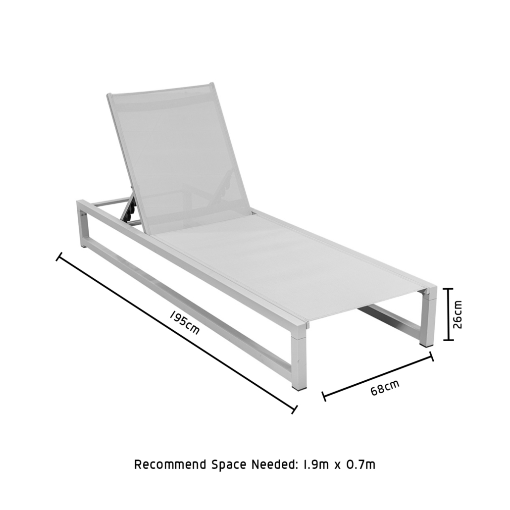 Valentino lounger