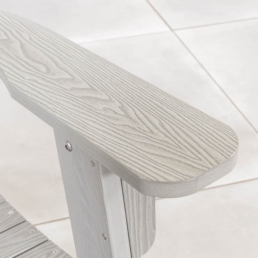 Adirondack Chair Grey Close Up VB