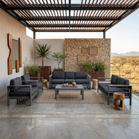 Orleans 5 Piece Lounge Set
