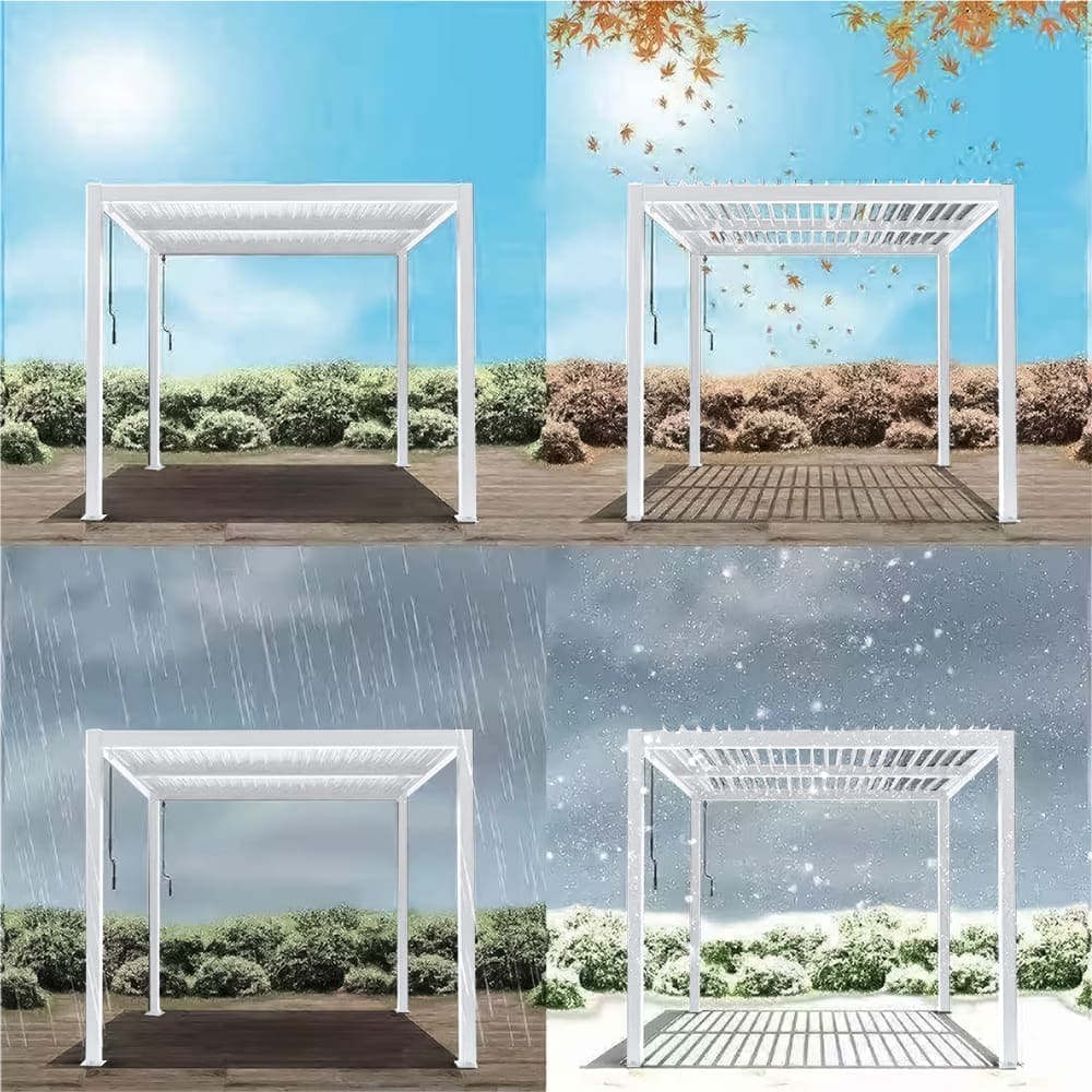 Hammod Pergolas White 1