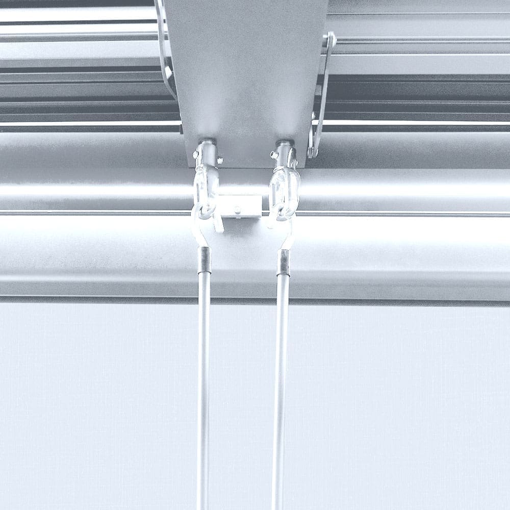 Hammond 3mx4m Pergola White Close Up D VB