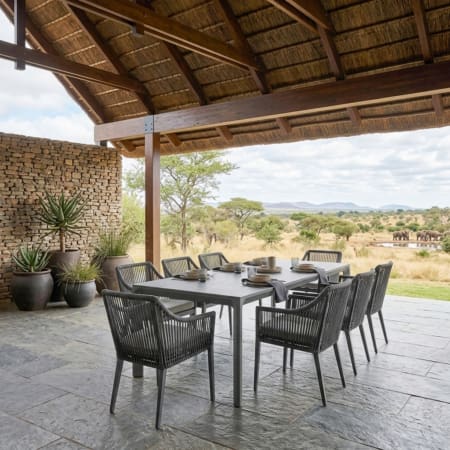 Carves 8 Seater Dining Set