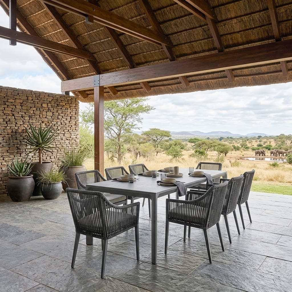 Carves 8-Seater Dining Set