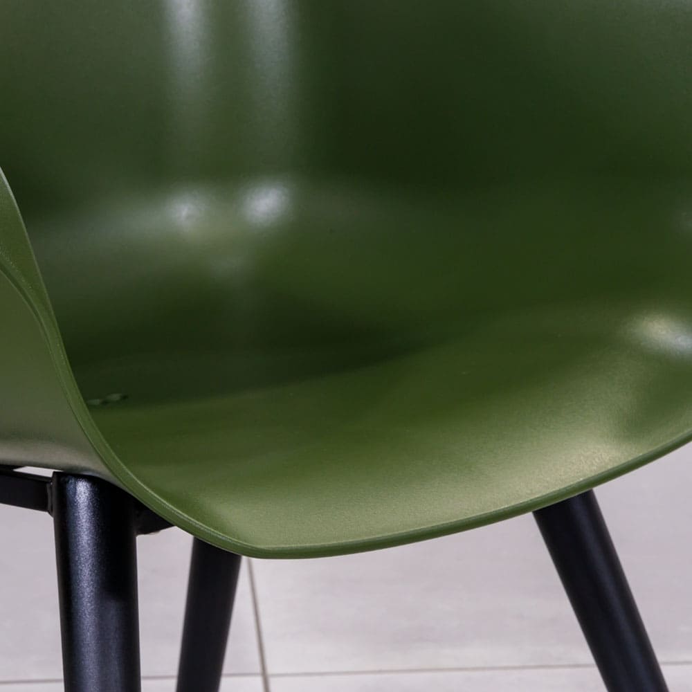 Sophie Studio Dining Chair Moss Green Close Up 3 VB