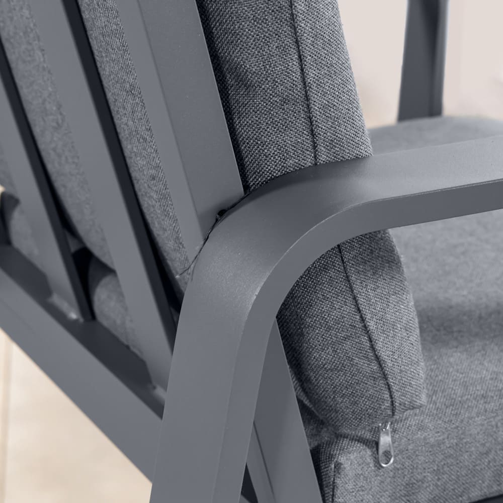 Travalia Bar Chair Grey Close Up 3 VB