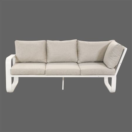 Travalia 3 Seater Right Sofa White Beige VB