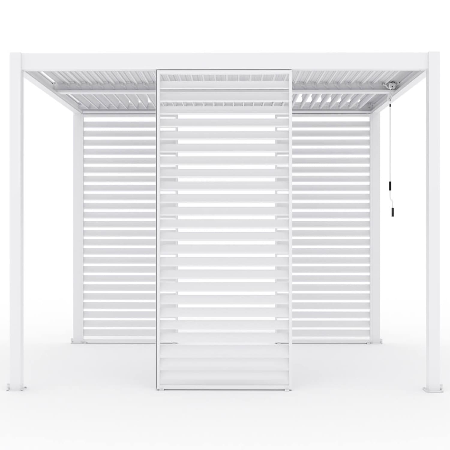 Hammond Pergola Louvers Wall White C
