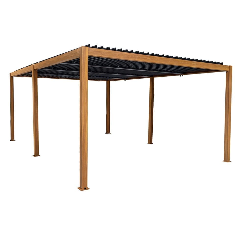 Hammond Pergola Wooden Finish C VB