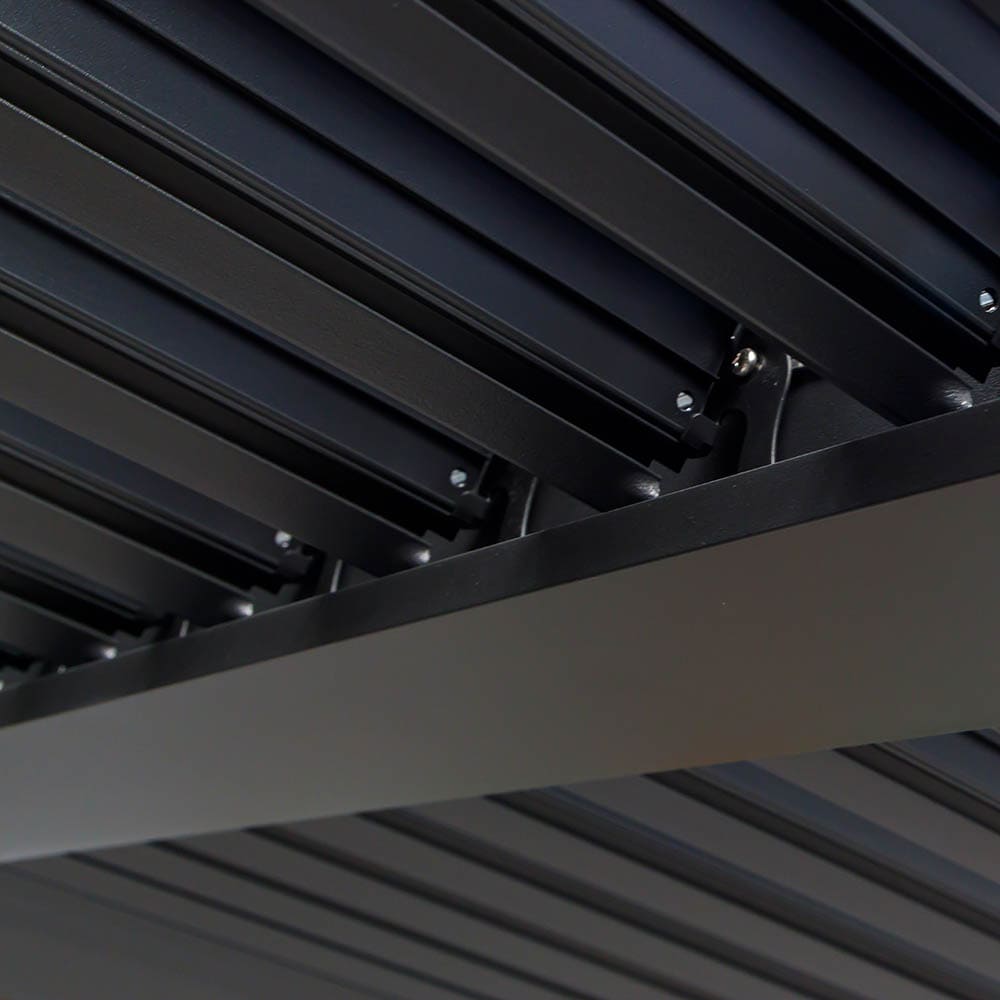 Hammond Pergola Wooden Finish Close Up 4 VB