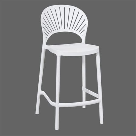 Passeri Bar Chair White VB