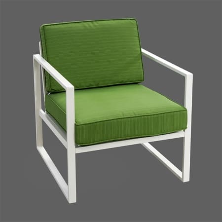 Amalfi Lounge Chair White Green VB