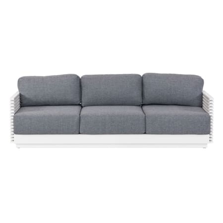 Bahama 3 Seater Sofa White & Grey Front (VB)