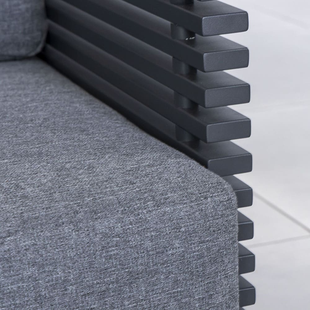 Bahama Lounge Charcoal & Grey Close Up 3 (VB)