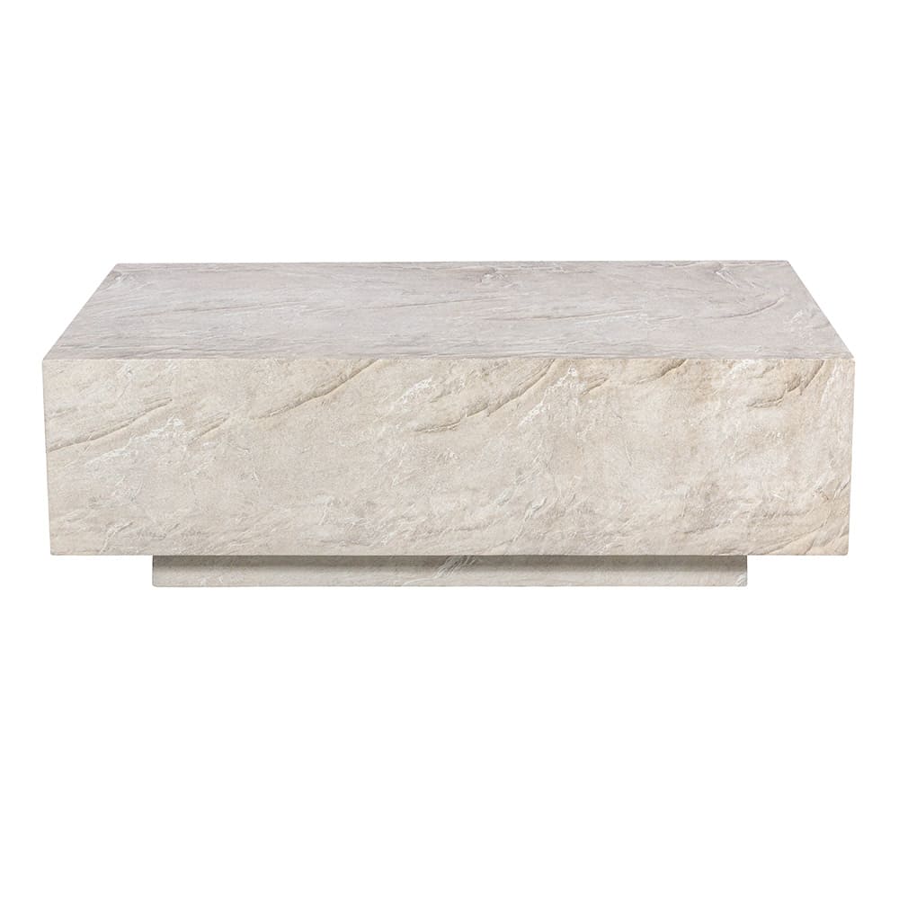 Caster Coffee Table Bianca Marble VB