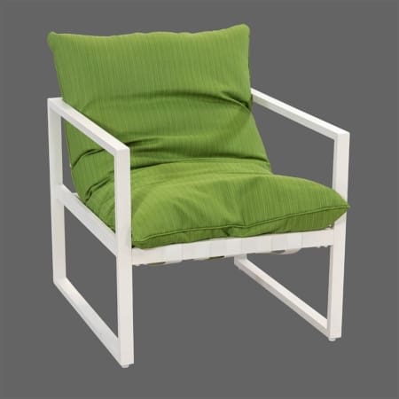 Panama Lounge Chair White Green VB
