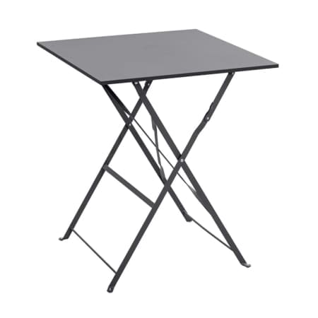 Michael Folding Bistro Table Charcoal Matt Finish VB