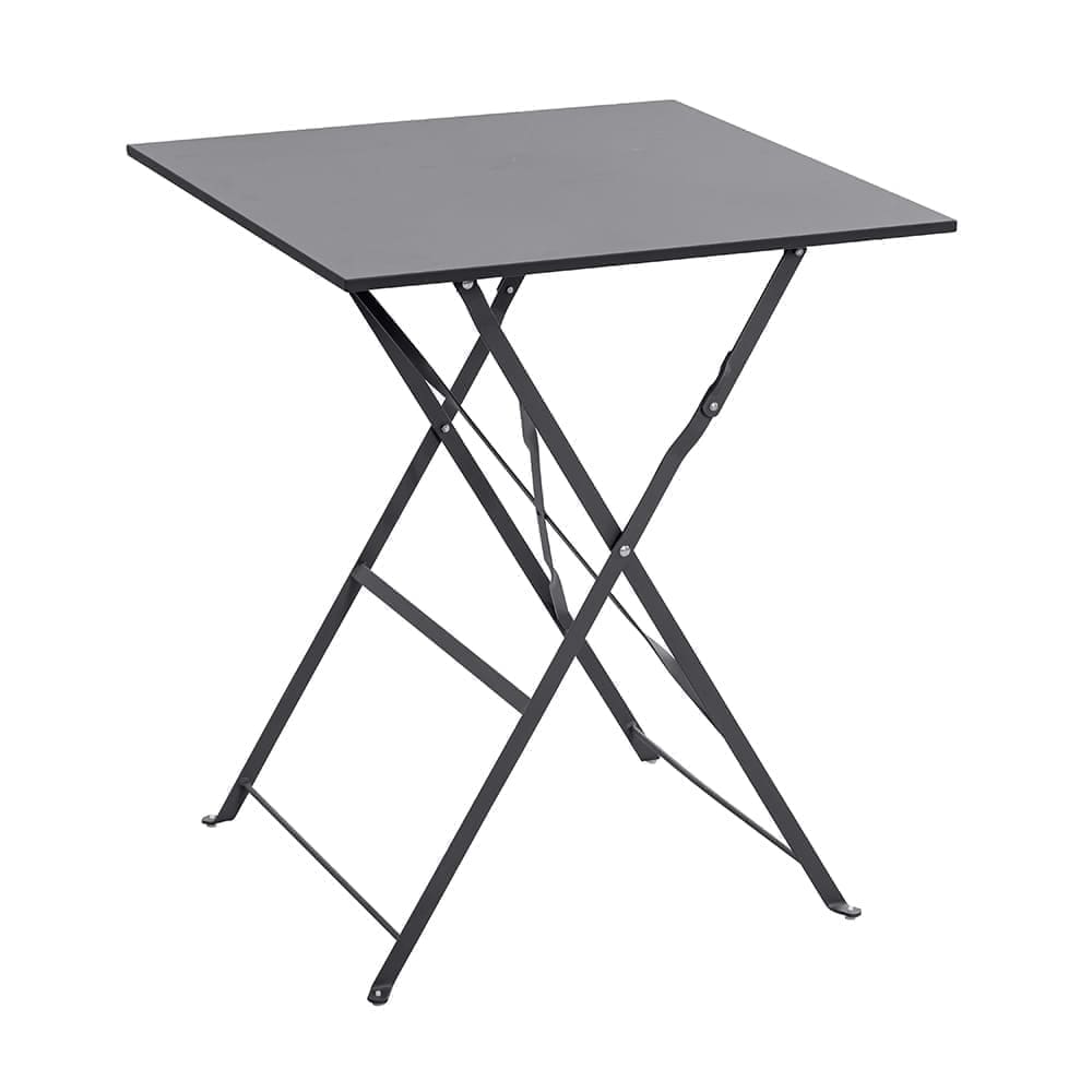 Michael Folding Bistro Table Charcoal Matt Finish VB