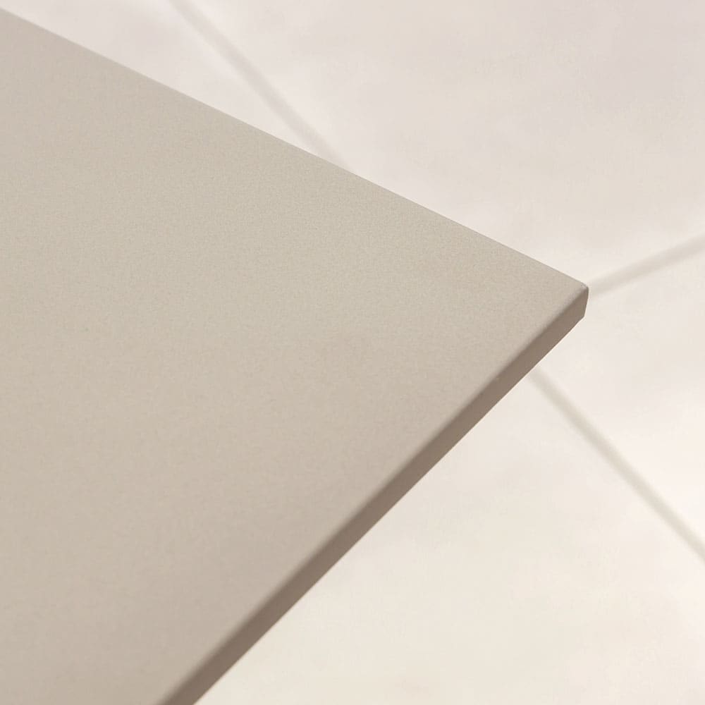 Michael Folding Bistro Table Iron Grey Matt Finish Close Up VB