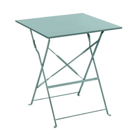 Michael Folding Bistro Table Teal Matt Finish VB