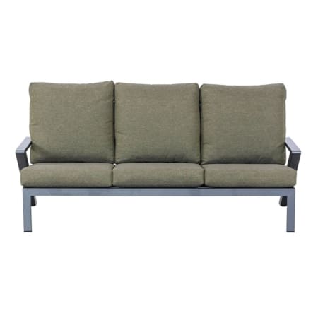 Destino 3 Seater Charcoal & Green Front (VB)