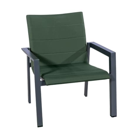 Raja Lounge Chair Charcoal Green VB