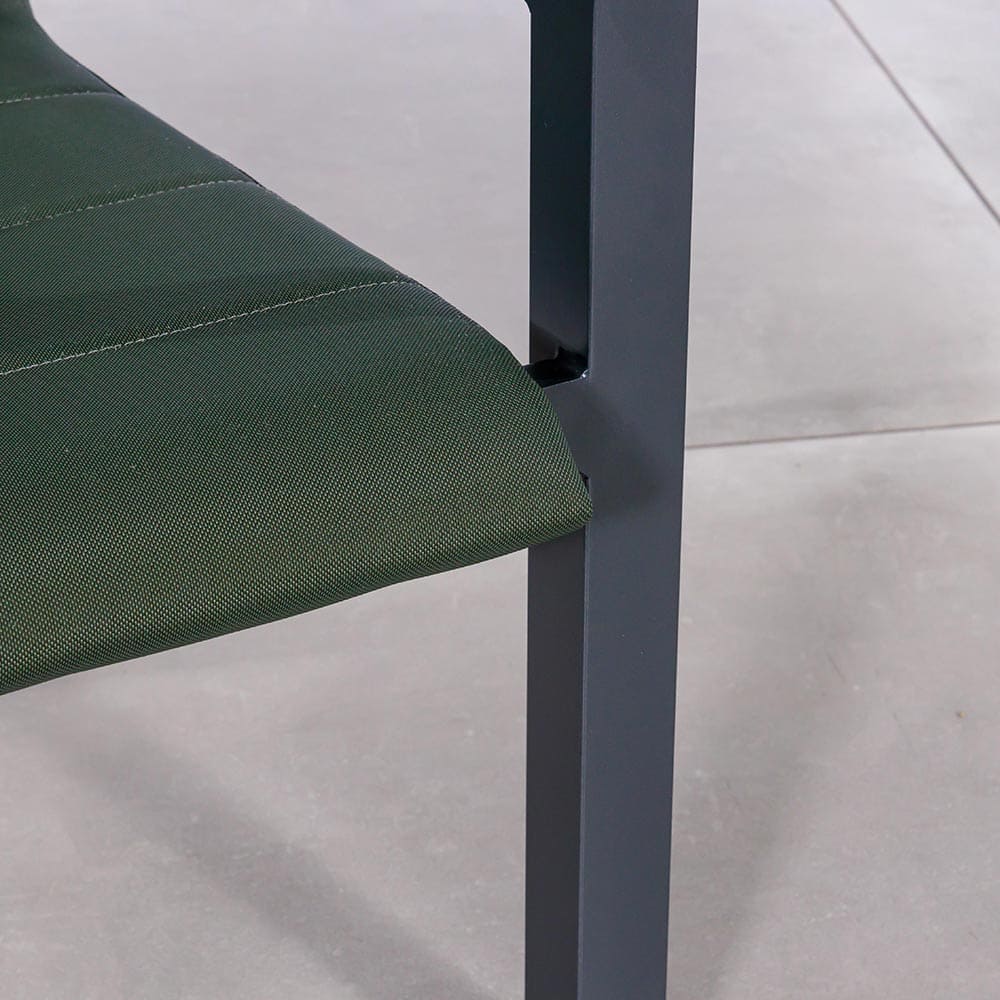Raja Lounge Charcoal Green Close Up 4 VB