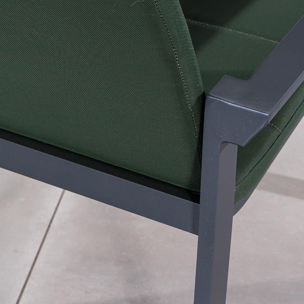 Raja Lounge Charcoal Green Close Up 7 VB