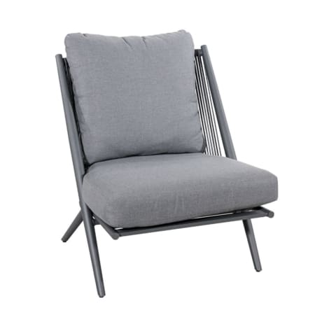 Soltis Lounge Chair Grey VB