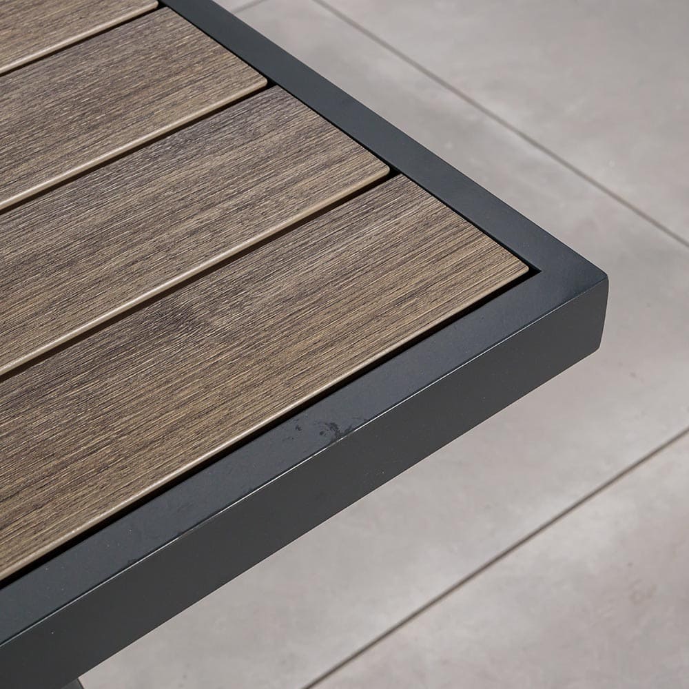Weston Low Lounge Dining Table Close Up VB