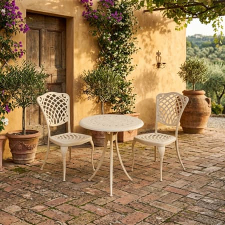 Baswick 2 Seater Bistro Set Pebble