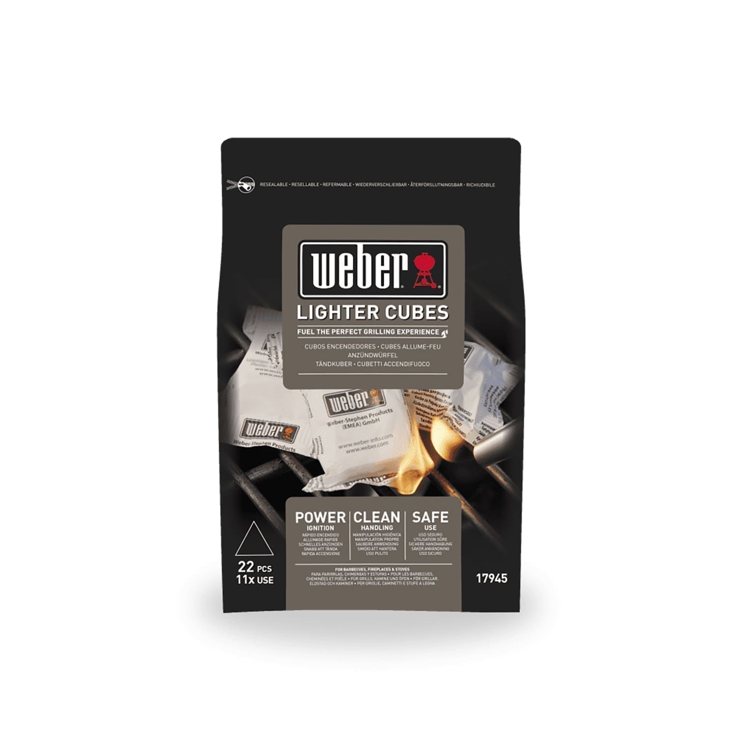 Weber Lighter cubes