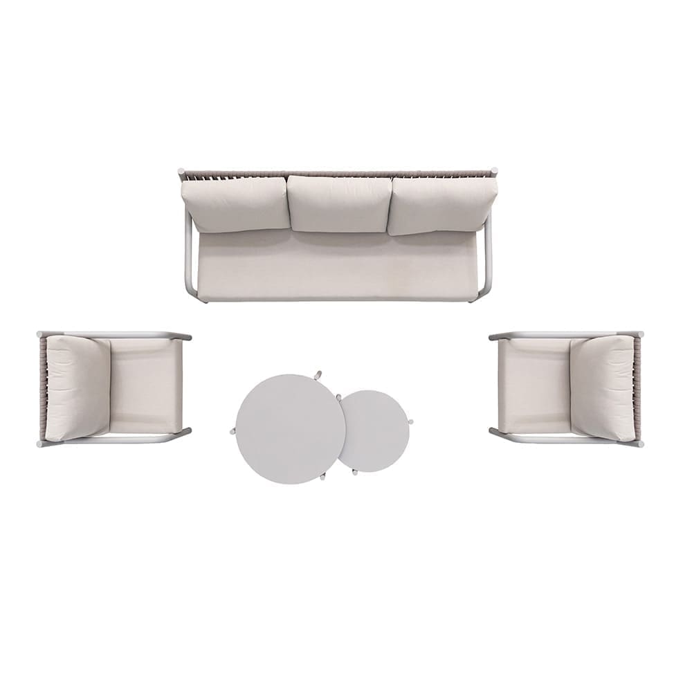 Baroque 5 Piece Lounge Sofa Set Aerial VB
