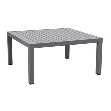 Cub Square Coffee Table Grey Aluminium A (VB)