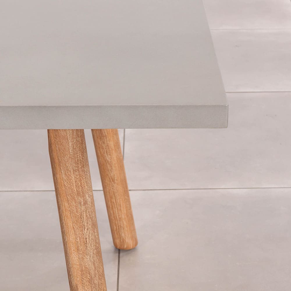 Aternis 6 Seater Dining Table Close Up VB