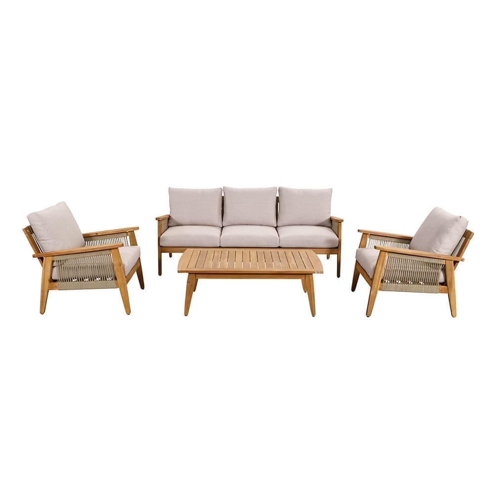 Baltimore 4 Piece Lounge Sofa Set VB