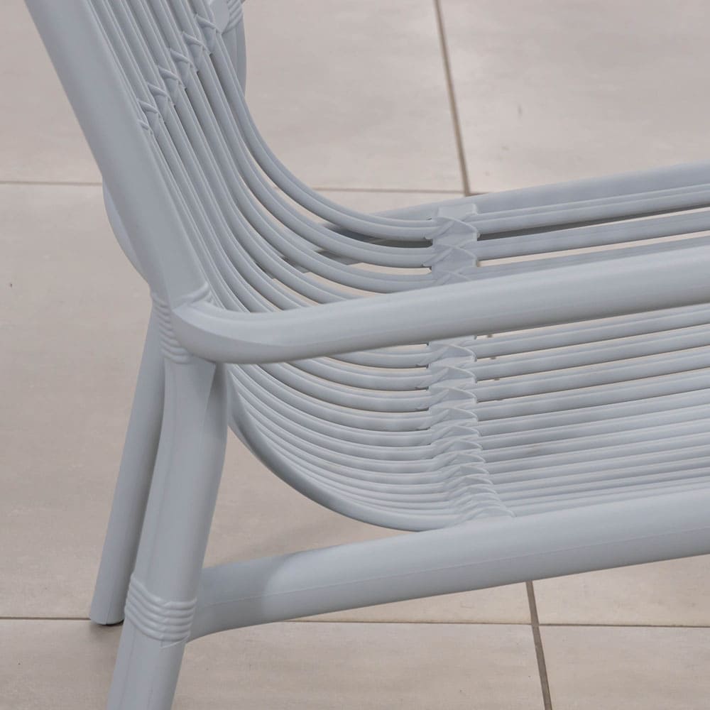 Dawn Lounge Chair Grey Close Up 3 VB