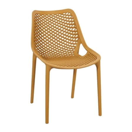 Molly Armless Dining Chair Yellow VB