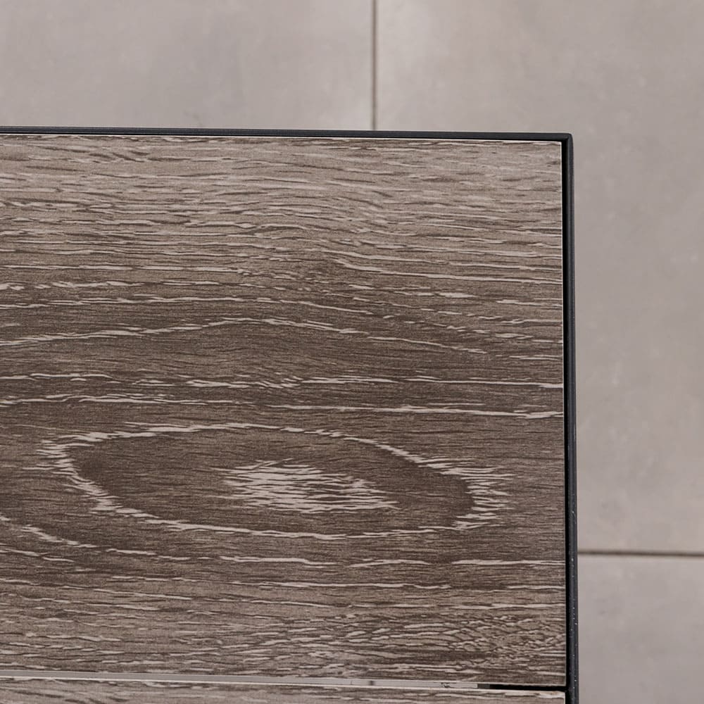Tuscany 6 Seater Dining Table Grey Close Up 3 VB