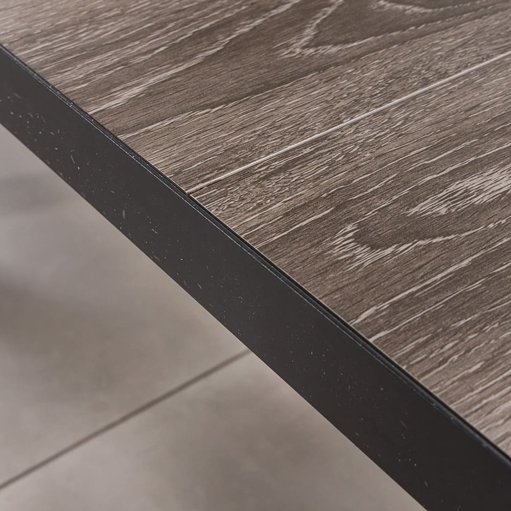 Tuscany 6 Seater Dining Table Grey Close Up 4 VB
