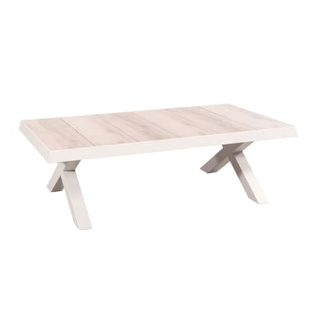 Tuscany Coffee Table White Wood B VB